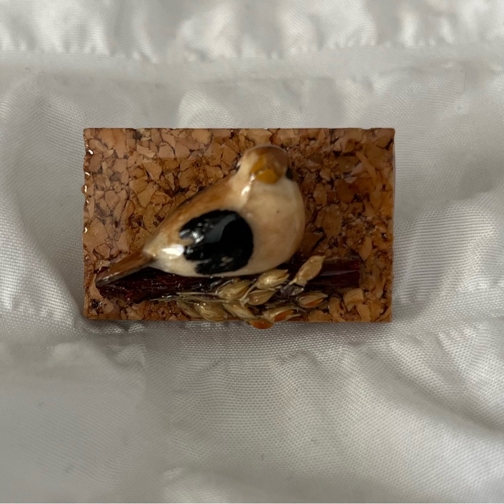 Vintage Bird Brooch